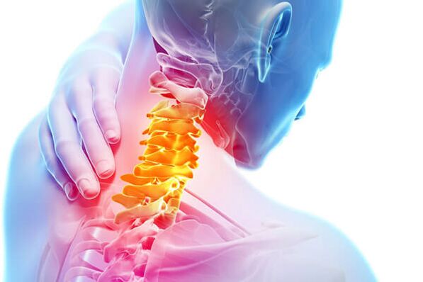 Die Hauptsymptome einer Osteochondrose sind Schmerzen und Unwohlsein
